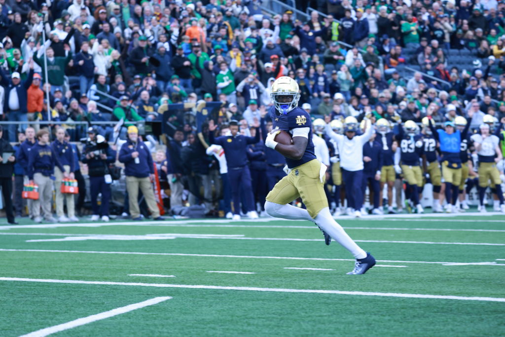 Jeremiah Love’s draft position could impact the Commanders at No. 7.