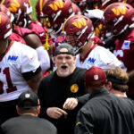 Commanders Minicamp Reveals the Real Goal of Washington's Offseason ASHBURN, VA - June 11: Washington Commanders head coach Dan Qui