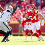 Kansas City Chiefs linebacker Leo Chenal during an NFL game