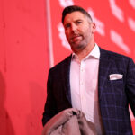 Washington Commanders general manager Adam Peters during NFL free agency